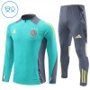 Ajax Trainings Sweatshirt Quarter-zip 2024-25 Groene - Kids